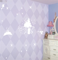 Princess Fairytale wall decals stickers