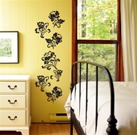 Floral Vine wall decals stickers