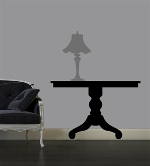 Classic Table wall decal sticker
