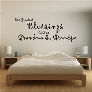 Our greatest blessings call us grandma & grandpa