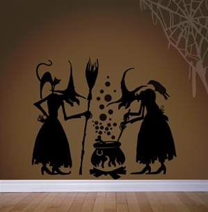 Witches Brew wall decals stickers