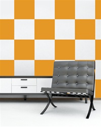 Checker wall decals stickers