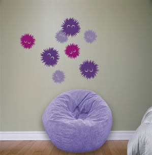Fuzzles wall decals stickers