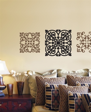 Ironworks ornamental wall decals stickers