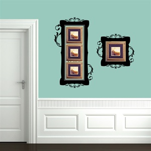 Ornamental Frame Set Wall Decals Stickers 2