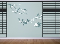 Japanese Screen wall decals stickers