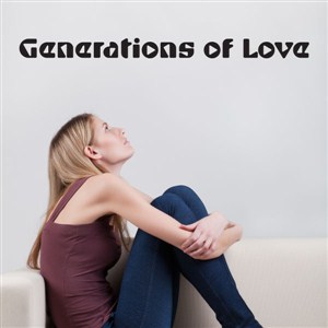 Generations of love - Vinyl Wall Decal - Wall Quote - Wall Decor