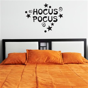 hocus pocus - Vinyl Wall Decal - Wall Quote - Wall Decor