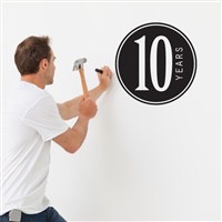 10 Years - Vinyl Wall Decal - Wall Quote - Wall Decor