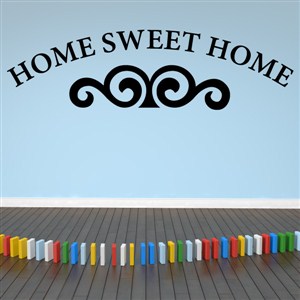 Home sweet home - Vinyl Wall Decal - Wall Quote - Wall Decor