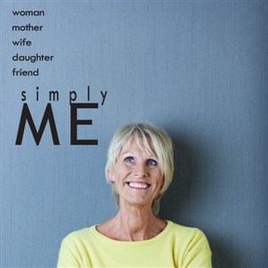 Woman mother daughter friend simply me - Vinyl Wall Decal - Wall Quote - Wall Decor