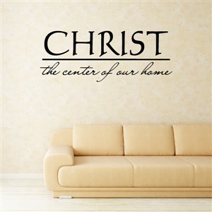 Christ the center of our home